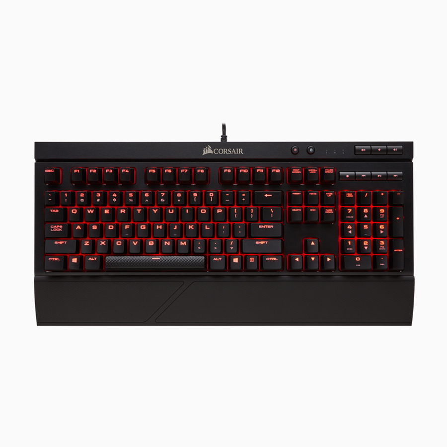 [CH-9102020-NA] Corsair K68 Mechanical Gaming KeyBoard Red LED MX Cherry Red Switch