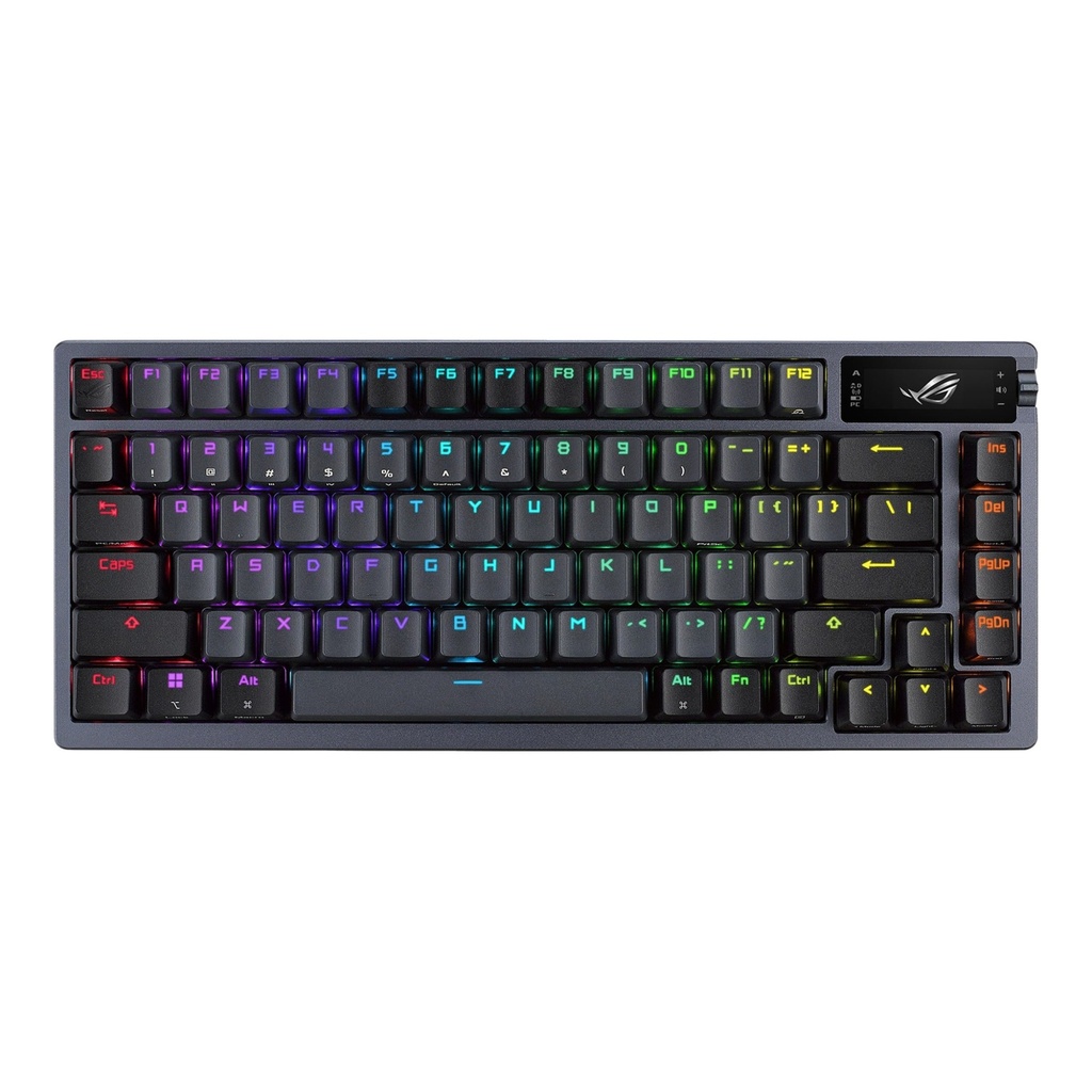 [90MP0316-BKUA01] Asus M701 Rog Azoth 75% Wireless Mechanical Gaming Keyboard Rog NX Red Switch US English - Black