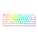 Razer HuntsMan V3 Pro Mini White Edition 60% Analog Optical Esports Keyboard, Rapid Trigger Mode,Analog Optical Switch Gen -2