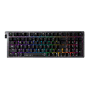 ASUS ROG Strix Morph 96 Wireless Mechanical Gaming Keyboard, Hot Swappable, ROG NX Snow V2 Switches, Tri Mode Connectivity 2.4GHz Bluetooth USB C, English-Arabic Layout, Gasket Mount Design | 90MP04IF-BKCA03