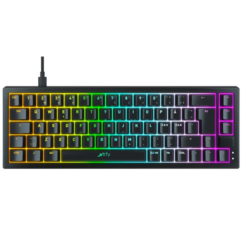 [K5-RGB-CPT-BLACK-R-US] CHERRY XTRFY K5 COMPACT RGB Mechanical Gaming Keyboard - Black