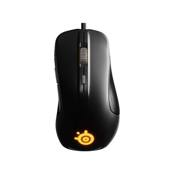 [62488] Steelseries Rival 300s Ergonomic Right Handed Prism RGB Wired Gaming Mouse, Customizable with 16.8 million Colors Black