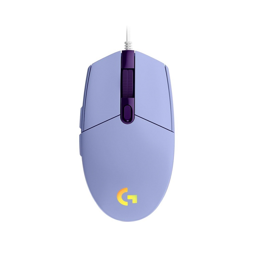 [910-005853] Logitech G203 LIGHTSYNC RGB Wired Gaming Mouse - Lilac
