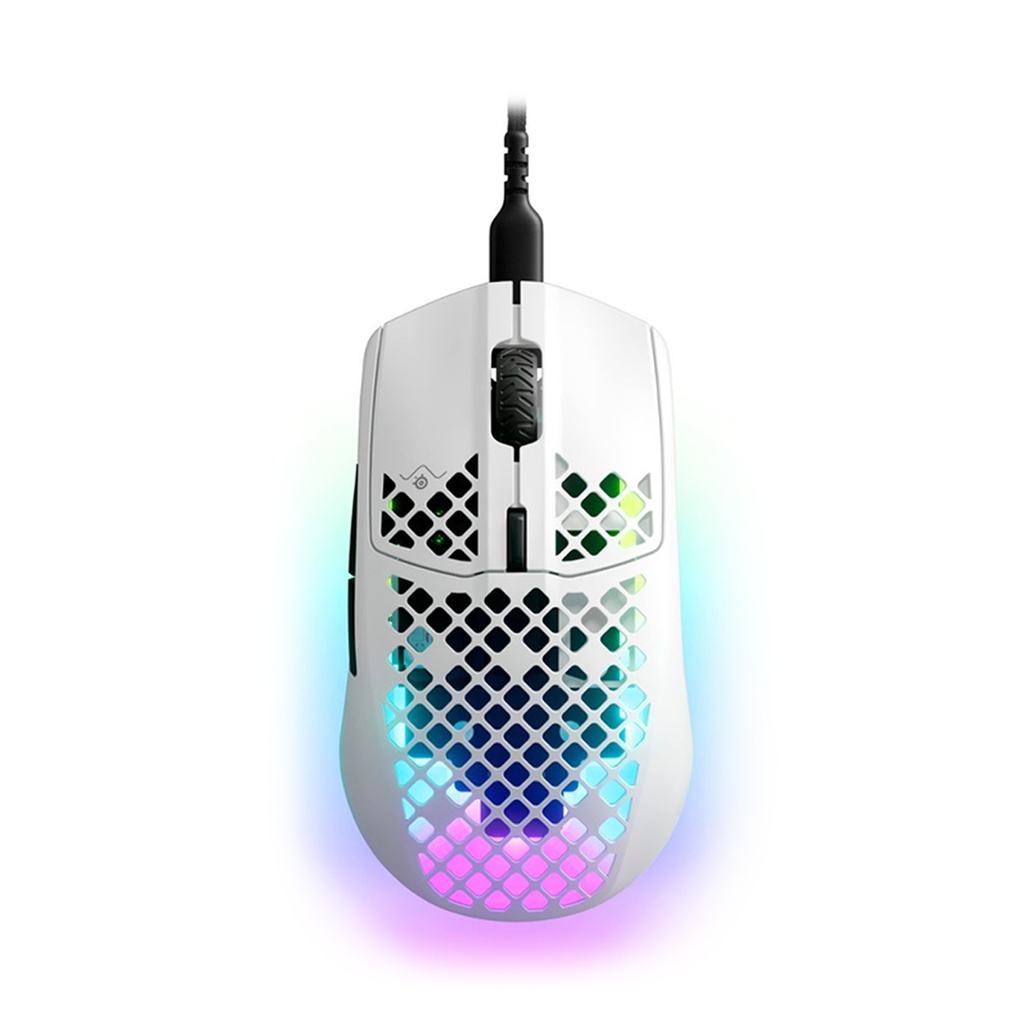 [62603] SteelSeries Aerox 3 Ultra Lightweight Wired Gaming Mouse - White