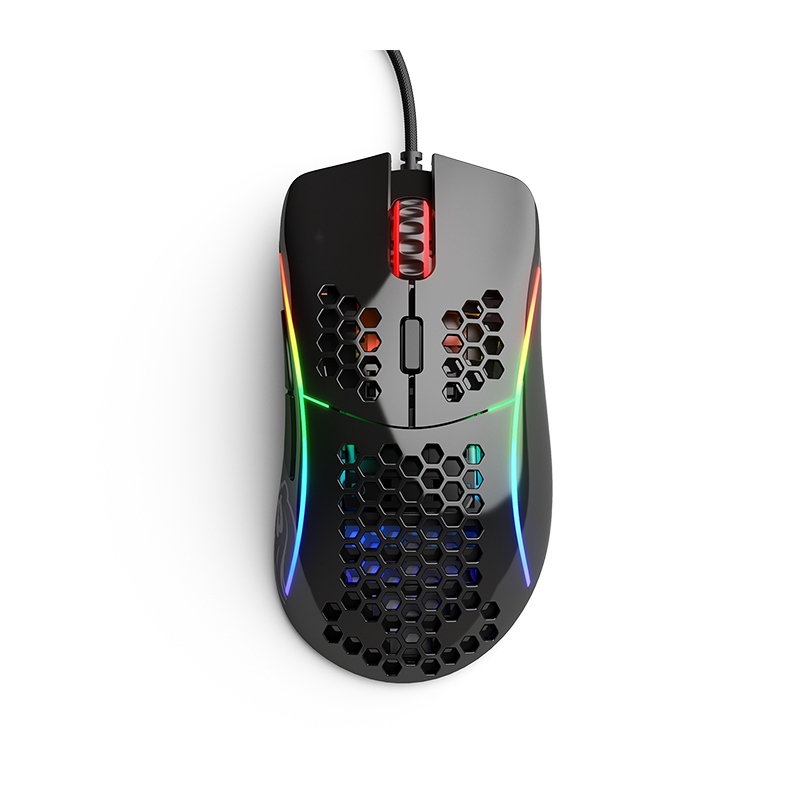 [GLO-MS-DM-GB] Glorious Model D Minus 12,000 DPI Wired Gaming Mouse (62g) - Glossy Black
