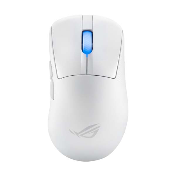[90MP03N0-BMUA10] Asus Rog keris Ace II Wireless/Bluetooth RGB Gaming Mouse with 42,000 DPI OutStanding 90-Hour Battery Life - White