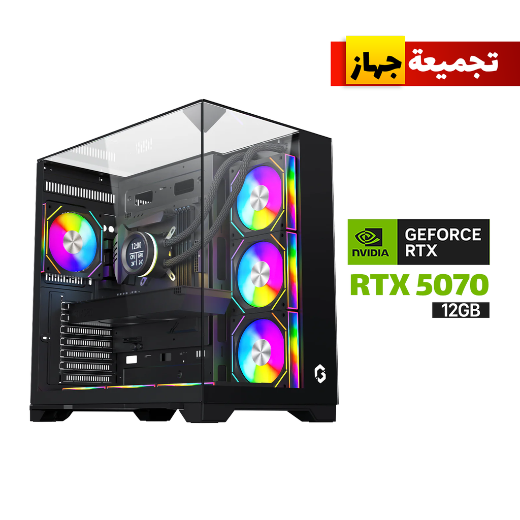 [GO-VALKYRIEI-M-CGPC] Gaming PC Intel Core Ultra 7 265K Processor,ASUS Z890-P WIFI Motherboard,32GB RAM DDR5 (6000),2TB SSD NVME,Zotac Geforce RTX 5070 12GB Solid VGA,850 WATT GOLD PSU,GameOn L360 Liquid Cooler,GameOn Valkyrie I Series Mid Tower Case,Windows 11 Pro (License)