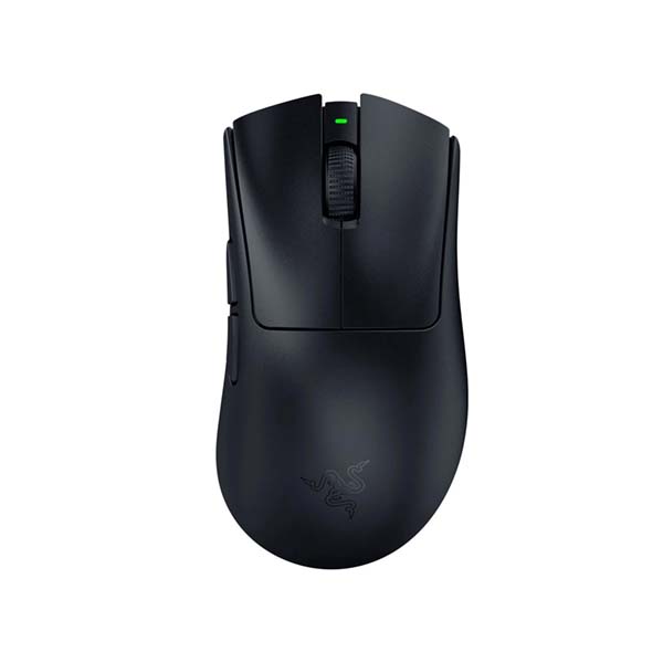 [RZ01-05140100-R3G1] Razer DeathAdder V3 HyperSpeed Wireless Esports Gaming Mouse: 55 g Lightweight, Ergonomic & Smooth Touch Texture, Gen 3 Optical Switches, Focus X 26K Optical Sensor - Black