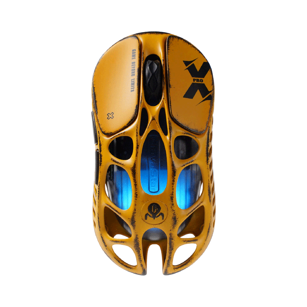 [GSX] Gravastar Mercury X Pro Magnesium Alloy Frame Wireless/Bluetooth/Wired Gaming Mouse - Galaxy Black