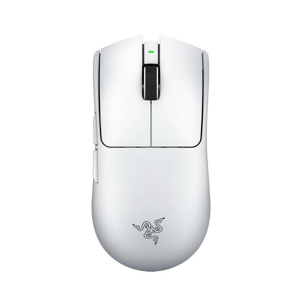 [RZ01-05630200-R3G1] Razer Viper V4 Pro Ultra-Light Weight Wireless/Wired Symmetrical Esports Gaming Mouse, Focus Pro 50K Optical Sensor Gen 3, Up to 180 Hrs - White