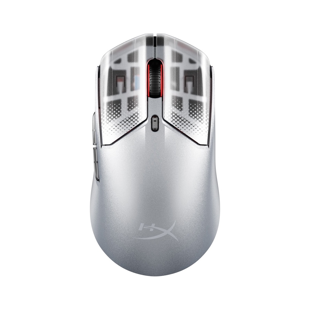 [9B002AA] HyperX Pulsefire Haste 2 S Wireless /2.4GHz Bluetooth Gaming Mouse For PC,PS5,Xbox Series X|S - Silver