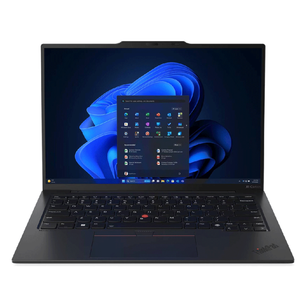 [21KCS4S600] Lenovo ThinkPad X1 Carbon Gen 12 Laptop, Intel Core Ultra 7 155U, 16GB RAM, 2TB SSD, Intel Graphics, 14" WUXGA IPS Display, FingerPrint, Window 11 Pro, Black | 21KCS4S600