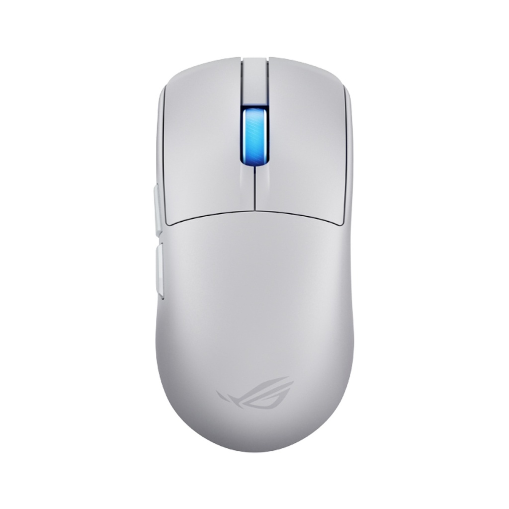[90MP0490-BMUA10] Asus Rog Harpe II Ace Wireless/Bluetooth/Wired Gaming Mouse Ultra Light Weight (48-Gram) 42,000 DPI, ROG AimPoint Pro, Up to 8000 Hz, White | 90MP0490-BMUA10