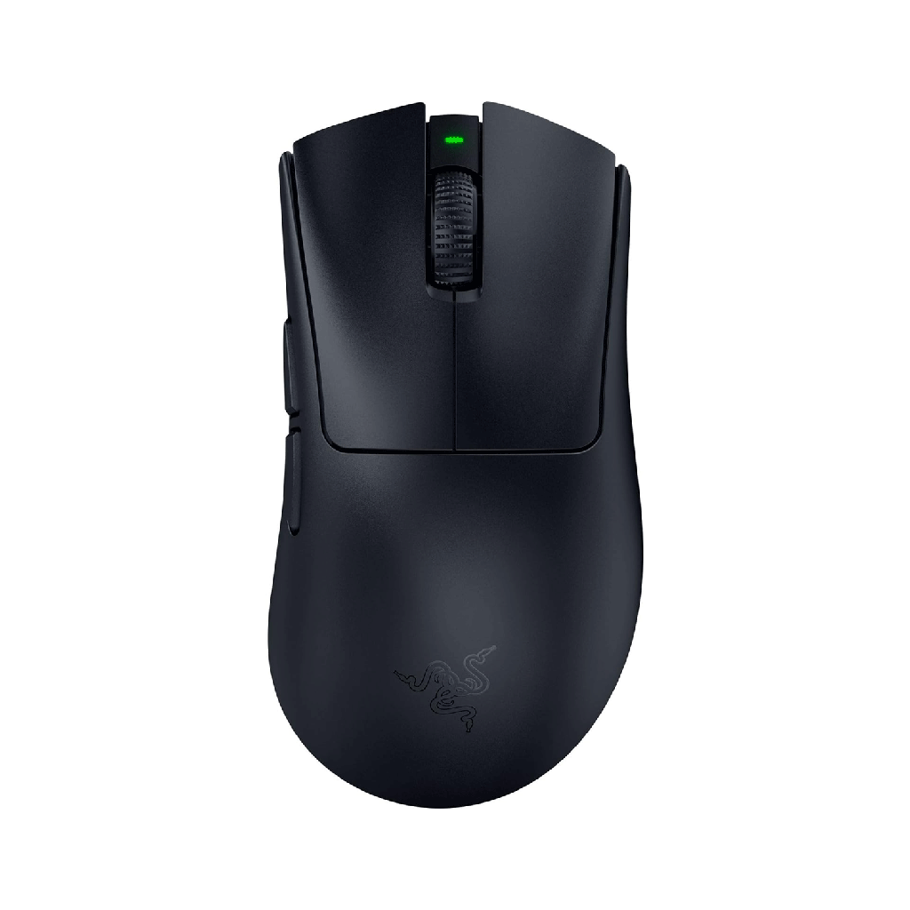 [RZ01-05330100-R3G1] Razer DeathAdder V4 Pro Wireless Gaming Mouse: 56g Lightweight - HyperSpeed Wireless Gen-2 - Optical Scroll Wheel - Optical Switches Gen-4 - Focus Pro 45K Sensor Gen-2 - Up to 150 Hr Battery, Black | RZ01-05330100-R3G1