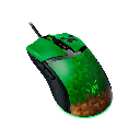 Razer Cobra Minecraft Edition Lightweight Optical Wired Gaming Mouse with Chroma RGB Lighting, Razer Gen‑3 Optical Mouse Switches - Green