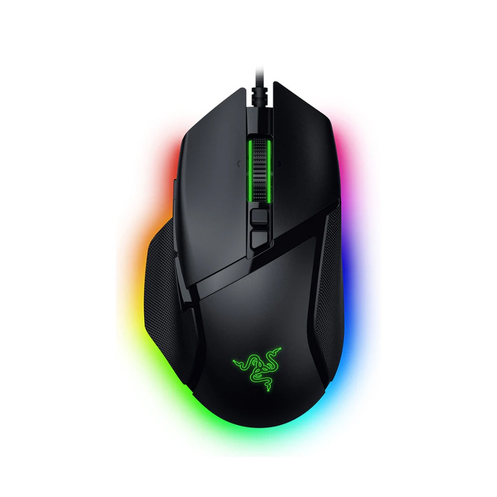 [RZ01-05230100-R3M1] Razer Basilisk V3 35K Wired Ergonomic Gaming Mouse : HyperScroll Tilt Wheel, 35K DPI Optical Sensor Gen 2-13 Customizable Controls, Chroma RGB, Optical Switches Gen 3 - Black