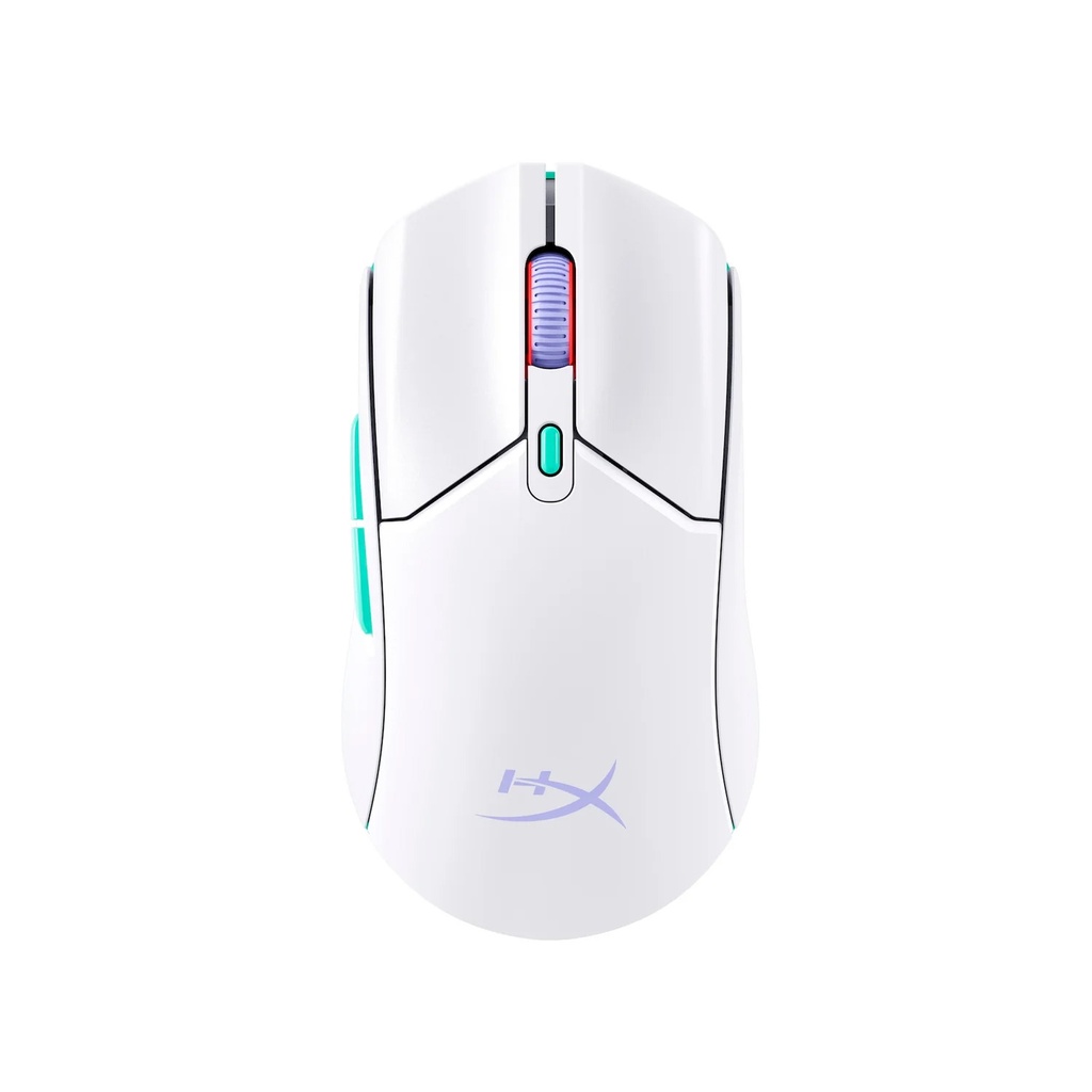 [8R2E7AA] HyperX PulseFire Haste 2 Core Wireless/Bluetooth Long Lasting Battery Life For Pc,PS5/Xbox Series X|S,Xbox One - White