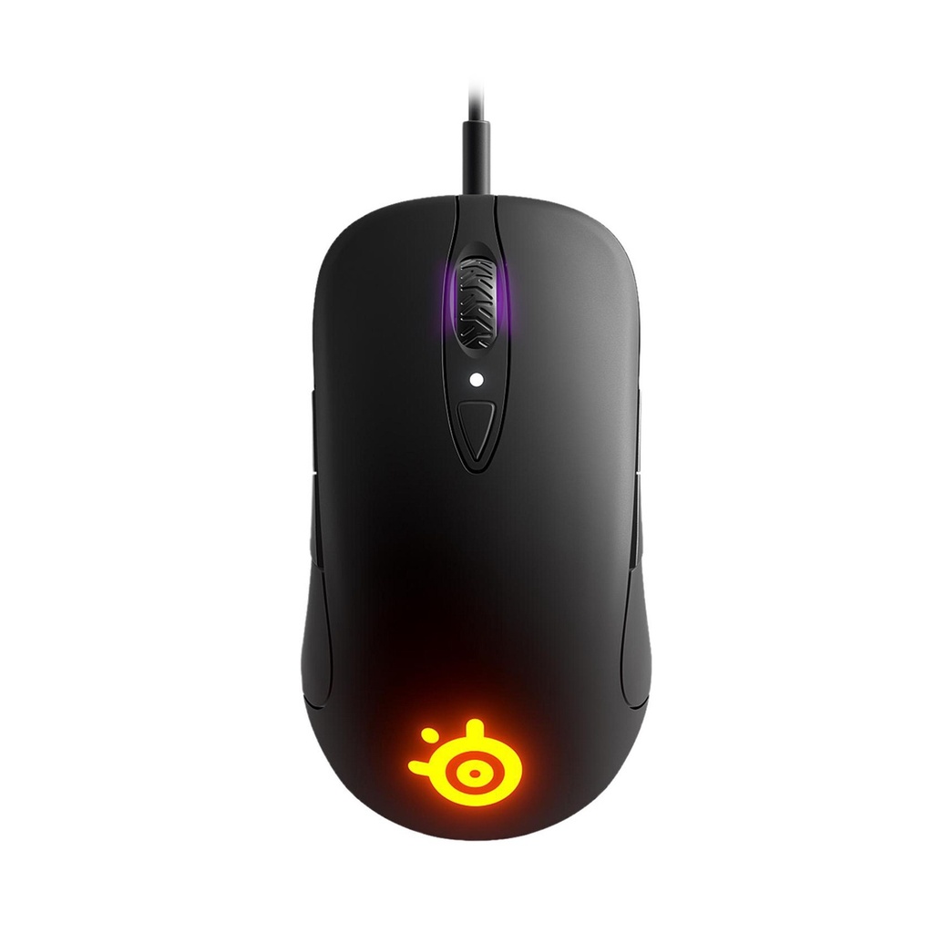 [62527] SteelSeries Sensei Ten Wired Ambidextrous Gaming Mouse True Move Pro Tracking,18,000 CPI, 8 Programmable Buttons 2-Zone RGB
