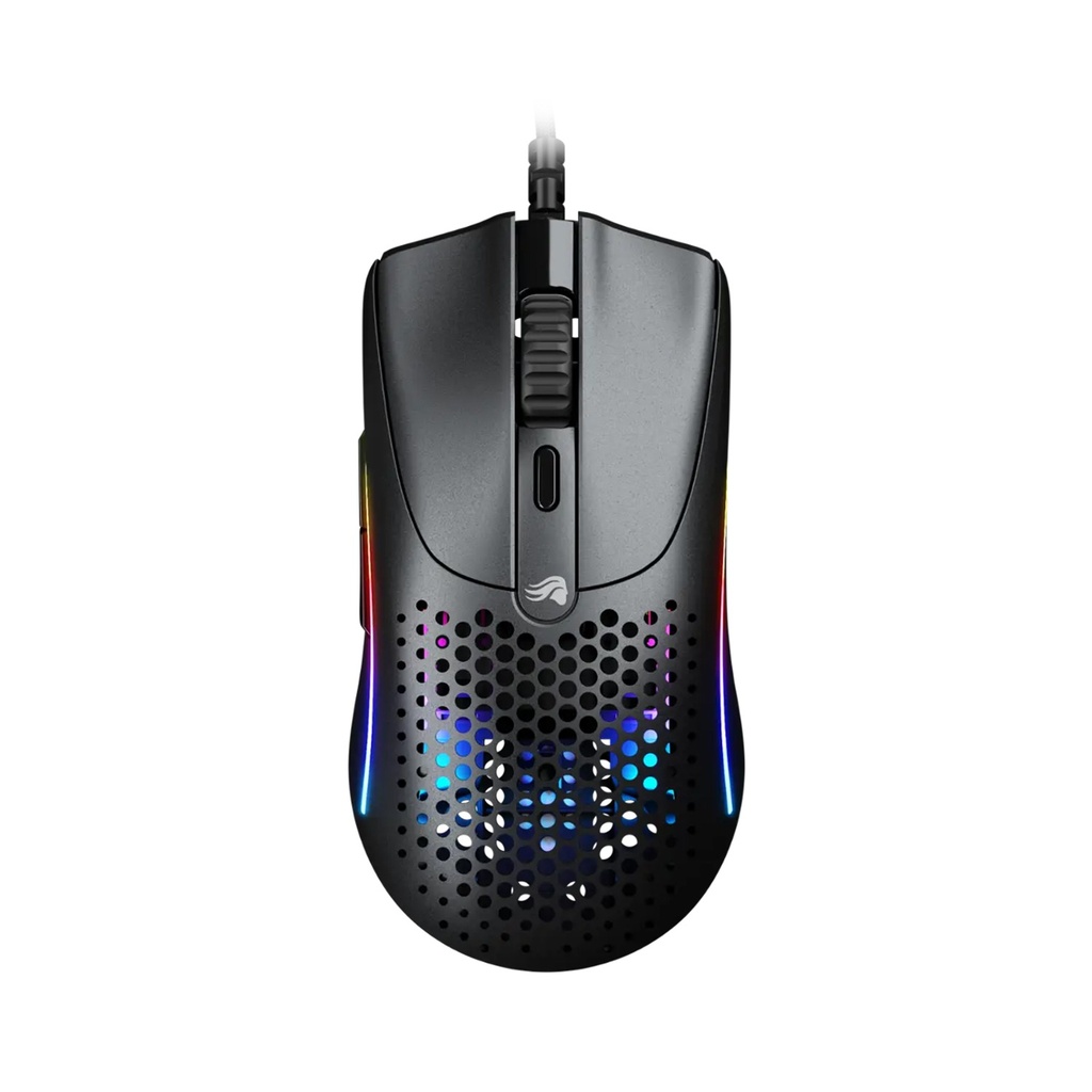 [GLO-MS-OMV2-MB] Glorious Model O2 Mini Ultralight Ambidextrous RGB Wired Gaming Mouse 49g 26,000 DPI - Black