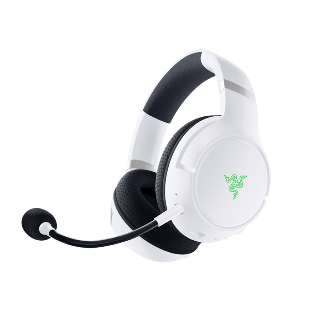 [RZ04-03470300-R3M1] Razer Kaira Pro for Xbox Gaming Headset, Wireless / Bluetooth Connectivity, Titanium Drivers & Detachable Supercardioid Mic, for Xbox Series X|S and mobile Gaming - White | RZ04-03470300-R3M1