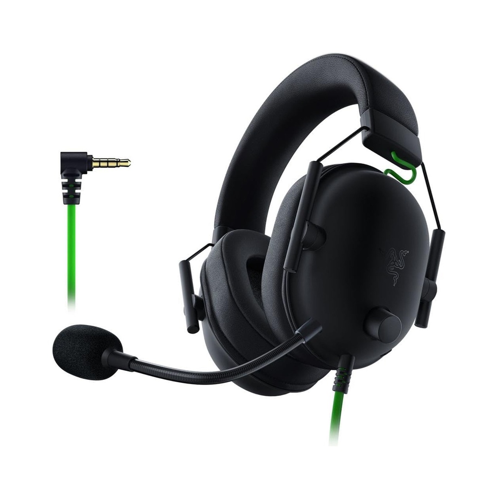 [RZ04-03240100-R3M1] Razer BlackShark V2 X Esports 7.1 Surround Sound Wired Gaming Headset - For PC,PS4, Xbox One,Switch & Mobile Devices – Black Edition