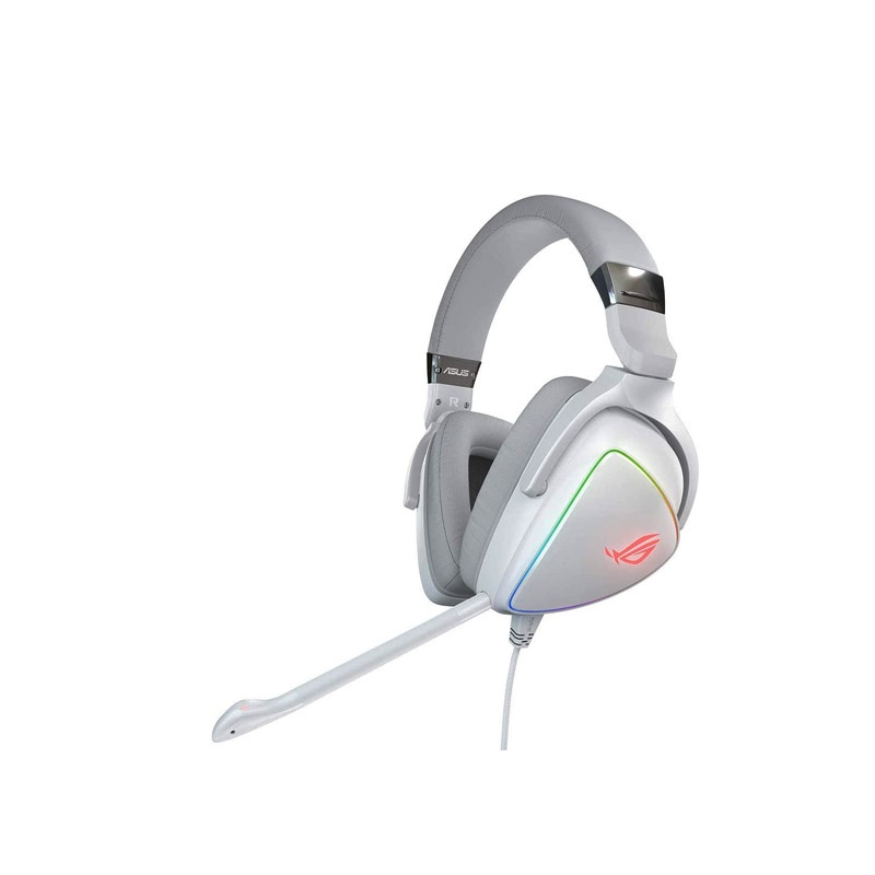 [90YH02HW-B2UA00] Asus ROG Delta RGB Quad-DAC Virtual 7.1 RGB Gaming Headset USB-C Connector for PC,PS5,PS4,Switch & Mobile Devices