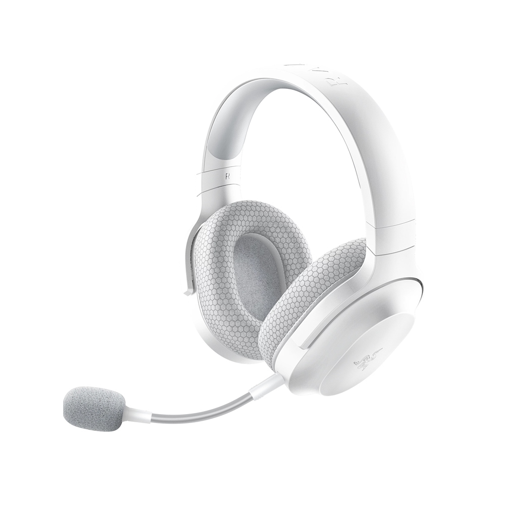 [RZ04-04430200-R3M1] Razer Barracuda X Wireless/Bluetooth/Wired 7.1 Surround Sound Gaming Headset, Detachable Hyperclear Cardioid Mic,Upto 50 Hrs Battery Life For PC,PlayStation,Switch & Mobile Devices - Mercury White