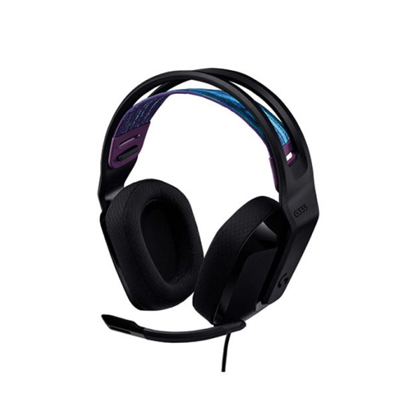 [981-000978] Logitech G335 Wired Gaming Headset - Black For PC, Xbox,PlayStation,Switch & Mobile Devices