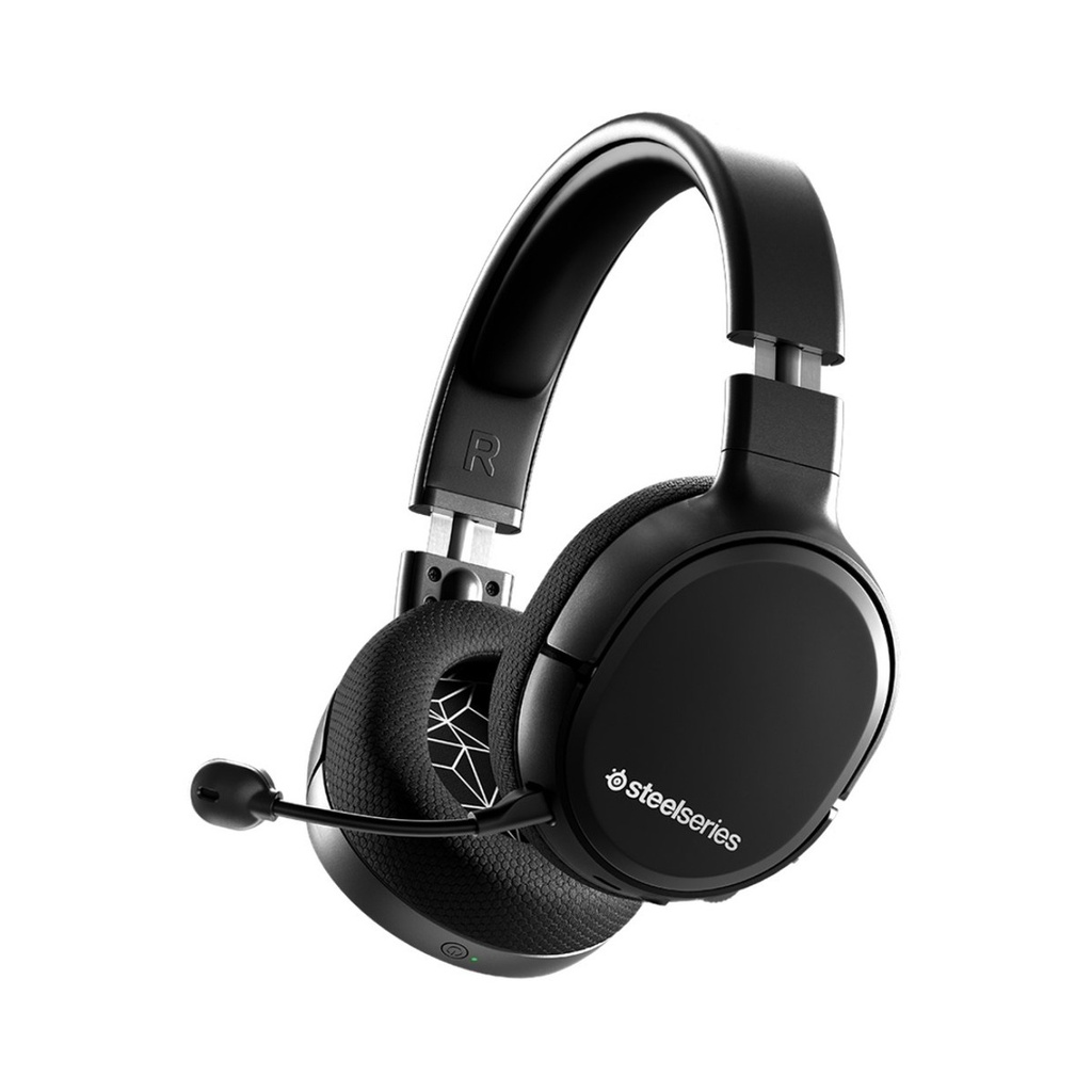 [61519] SteelSeries Arctis 1 Wireless/USB-C Gaming Headset Detachable ClearCast Noise Cancelling Mic For PC,PS5/PS4,Switch & Android-Black