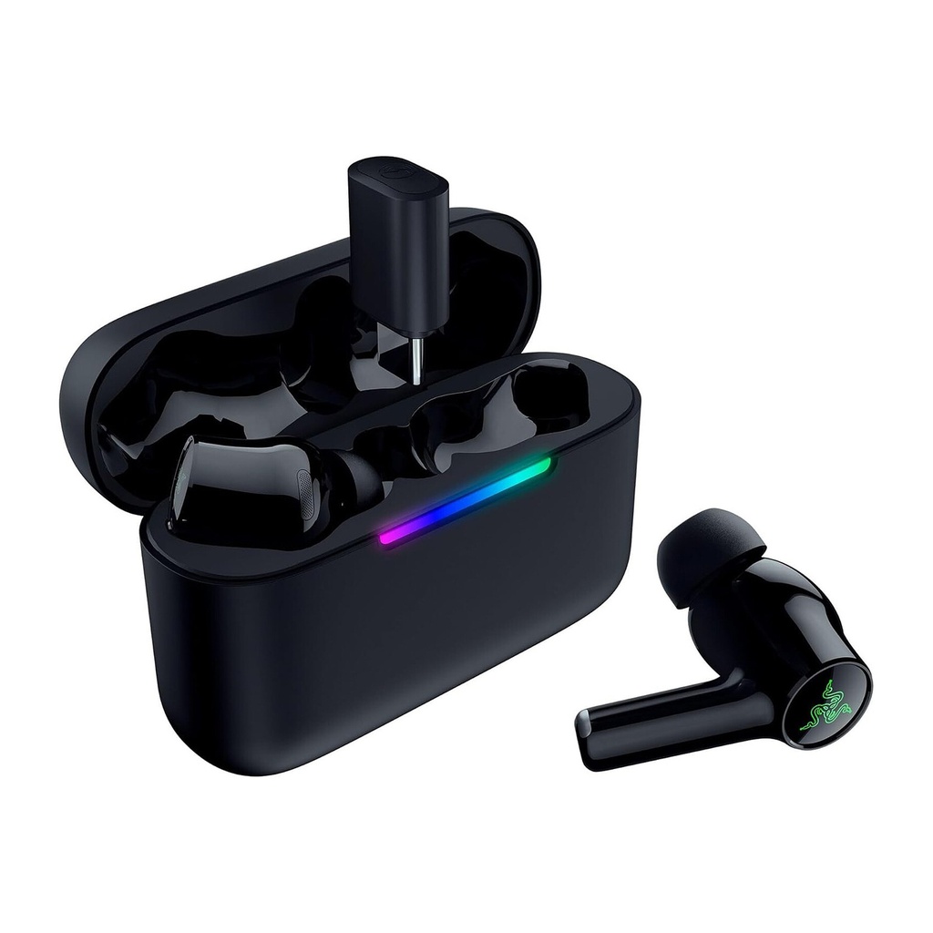 [RZ12-05610100-R3G1] Razer Hammerhead V3 HyperSpeed Wireless Multi-Platform ANC Gaming Earbuds -Black