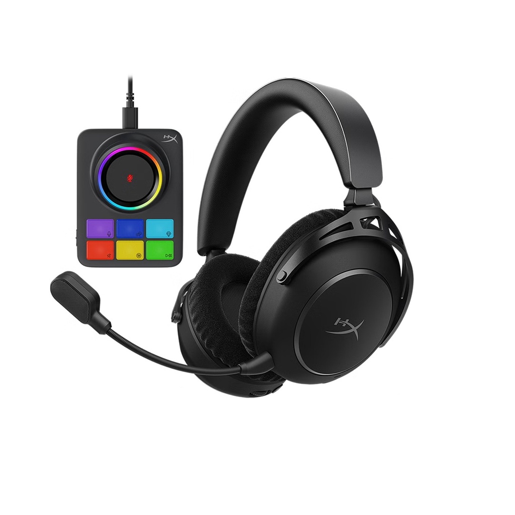 [AJ5C7AA] HyperX Cloud Alpha 2 Wireless Gaming Headset PC,PS5,PS4 Nintendo Switch & Mobile -Black