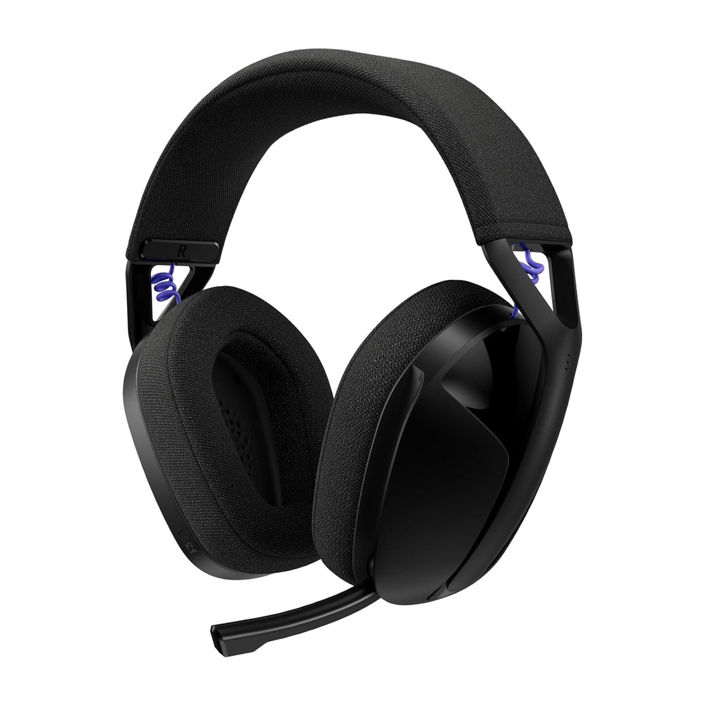 [981-001563] Logitech G321 LIGHTSPEED Wireless Bluetooth Gaming Headset, Dynamic Comfort and Fit - Black
