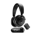 SteelSeries Arctis Nova Elite - Hi-Res Wireless Gaming Headset, 96kHz/24bit, Carbon Fiber Drivers, Active Noise Cancellation, Wireless/Bluetooth/Wired Connectivity, Multi-Source Mix, OmniPlay PC / PlayStation / Xbox, Obsidian | 61661