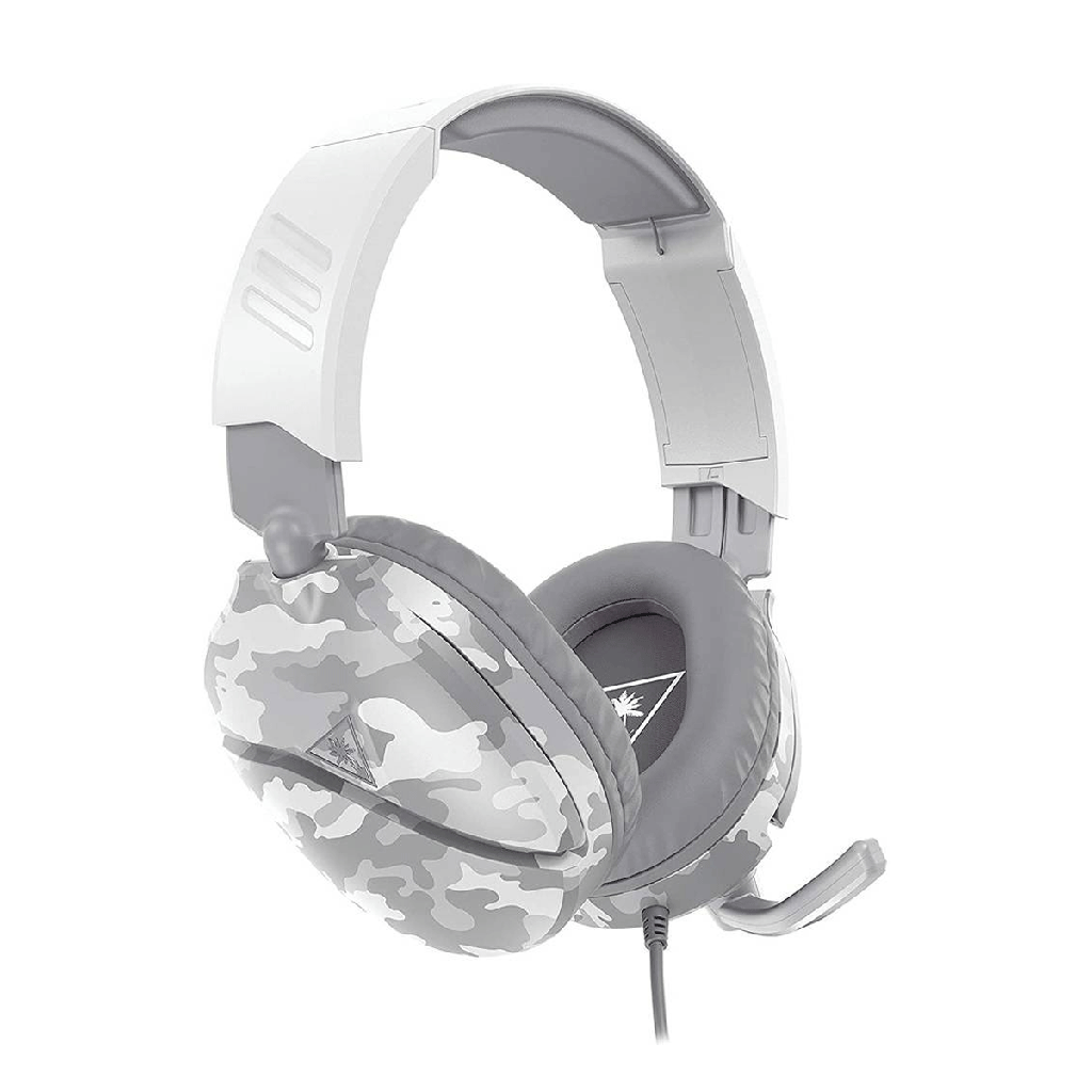 [TBS-6230-02] Turtle Beach Recon 70 Gaming Headset, High Quality 40Mm Speakers, Flip-To-Mute Mic, Noise-Isolating Ear Cushions, For PS5/PS4/Xbox Series X|S/Nintendo Switch & PC, White Camo | TBS-6230-02