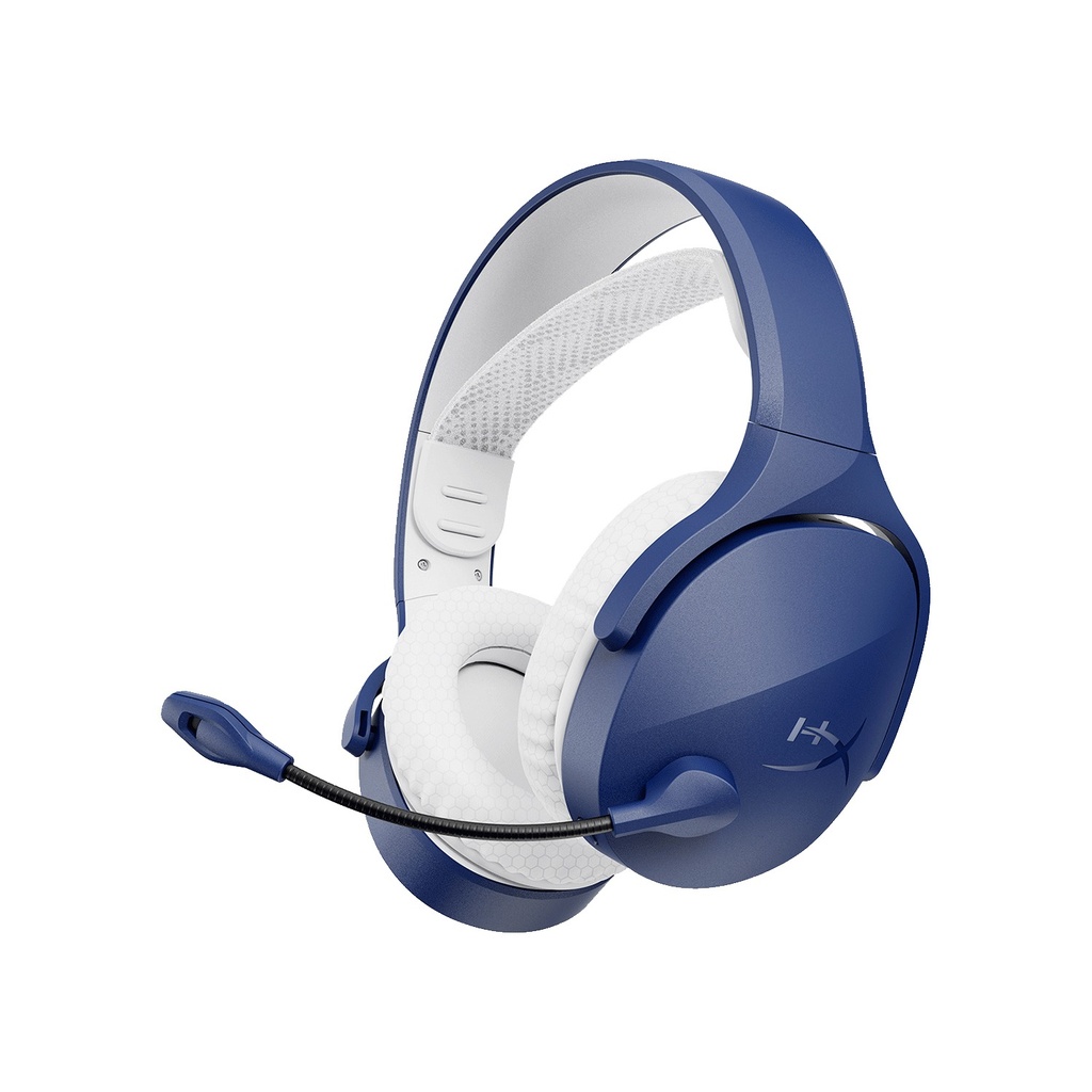 [AM7A0AA] HyperX Cloud Jet Dual Wireless/Bluetooth, Swivel-To-Mute Boom Mic, Upto 25 Hour Of playtime For PC, Mac, PS5,PS4 & Mobile - Blue