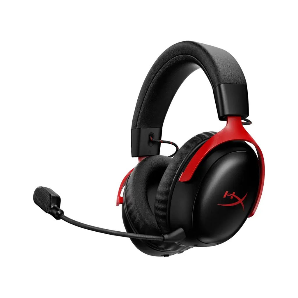 [A59Z0AA] HyperX Cloud III S Wireless/Bluetooth Gaming Headset Upto 120 Hr, Ultra-Clear Microphone, Angled 53mm Driver For PC,PS5 & Mobile
