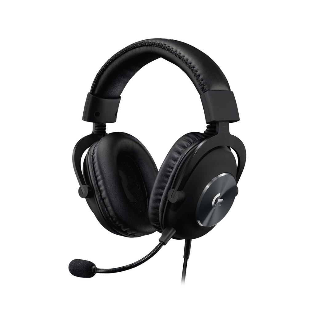 [981-001470] Logitech Pro X SE Wired Gaming Headset Blue Voice Software, DTS X 2.0, 20Hz - 20 KHZ, Premium Leatherete - Black