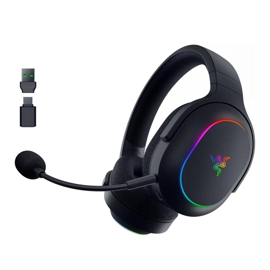 [RZ04-05220100-R3M1] Razer Barracuda X Chroma Wireless/Bluetooth 7.1 Surround Sound Gaming Headset, Detachable Hyperclear Cardioid Mic, Upto 70 Hrs Battery Life, For PC,Mac,PlayStation,Switch & Mobile Devices