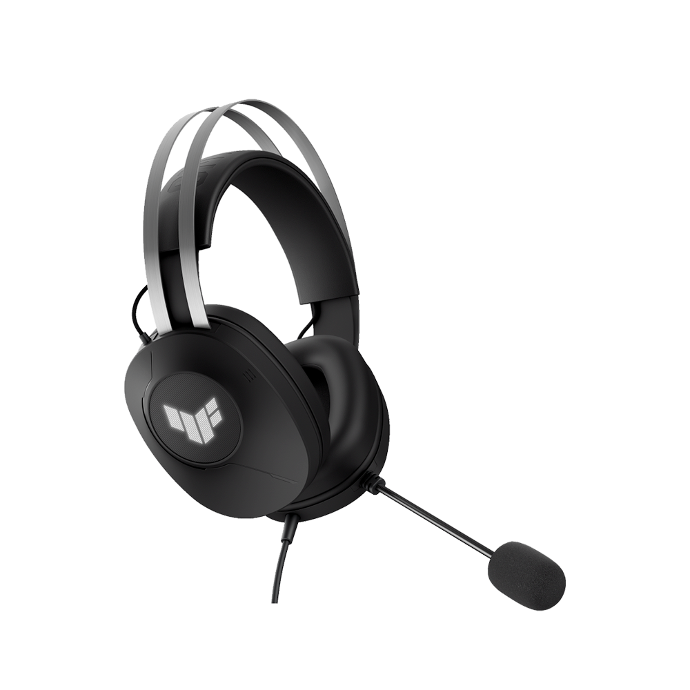 [90YH044B-BHUA00] Asus TUF H1 Gaming Headset Gen II LightWeight And Ergonomic, Exceptional Audio Quality, Super-Durable Ear Cushions, PlayStation 5 Support
