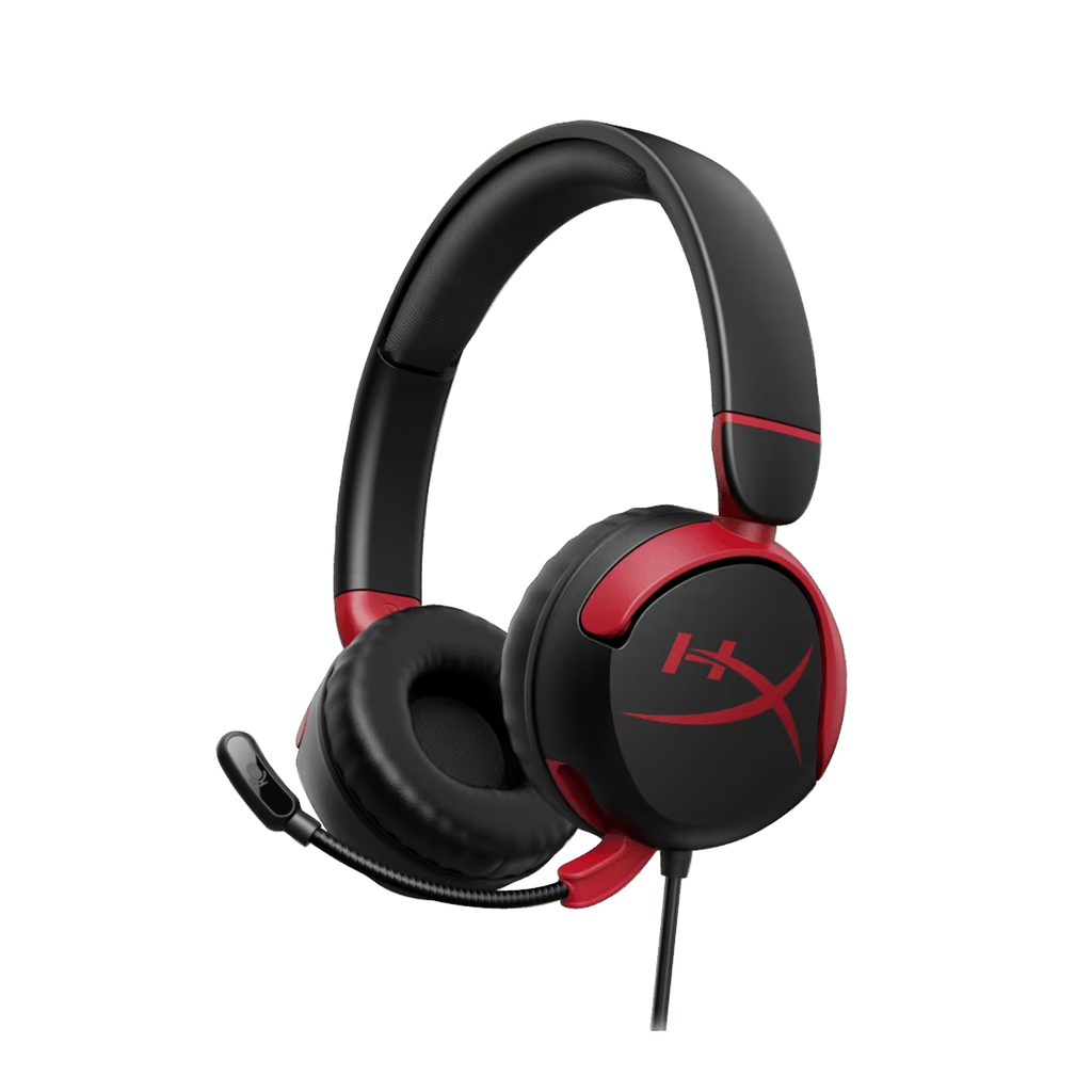 [7G8F4AA] HyperX Cloud Mini Wired, 85DB Volume Limit For Younger Gamers, Immersive Audio For PC, Chormebook, Playstation, Xbox & Mobile