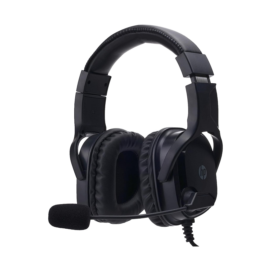 [DHE-8004] HP DHE-8004 Stereo Surround Sound Wired Gaming Headset With Flexible Microphone - Black