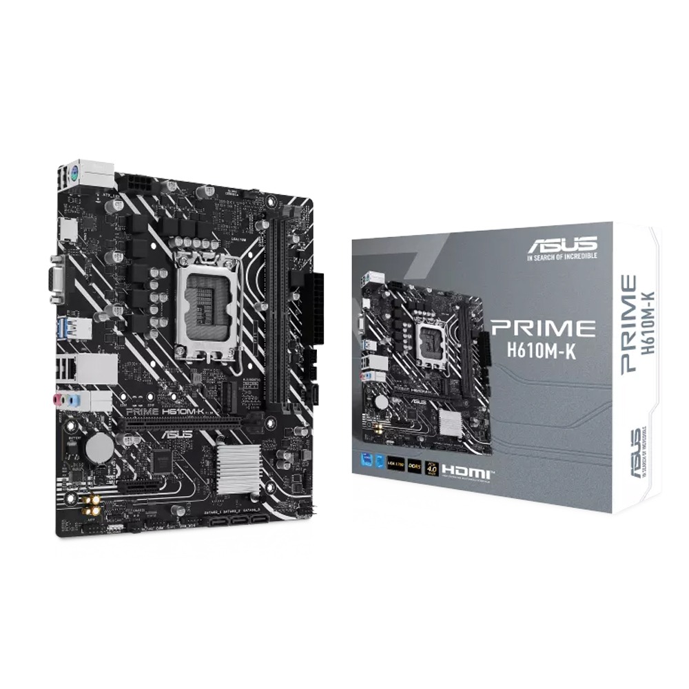 [90MB1GA0-M0EAY0] Asus Intel Prime H610M-K D5 MotherBoard