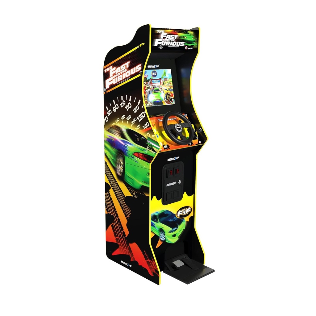 [FAF-A-300211] Arcade 1Up The Fast & The Furious Deluxe Arcade Cabinet Machine