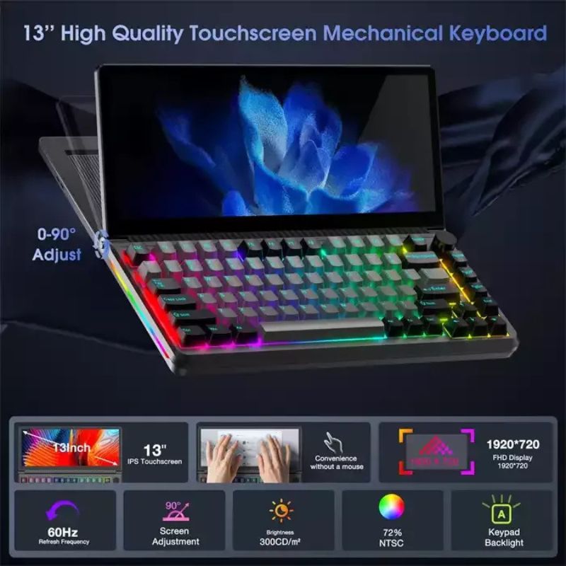 [36605] Gamvity Foldable Touch Expanding Screen Keyboard