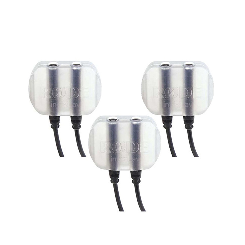 [698813003310] Rode InvisiLav Discreet Lavalier Microphone Mounting System (3-Pack)