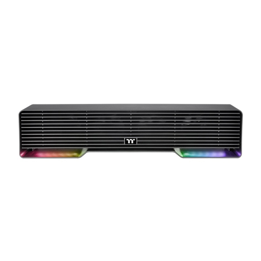 [CL-N017-PL07BL-A] ThermalTake Argent DS100 Desk Cooler 12 Addressable LEDS, 8 Lighting Mods, Supports Fan Speed Adustments