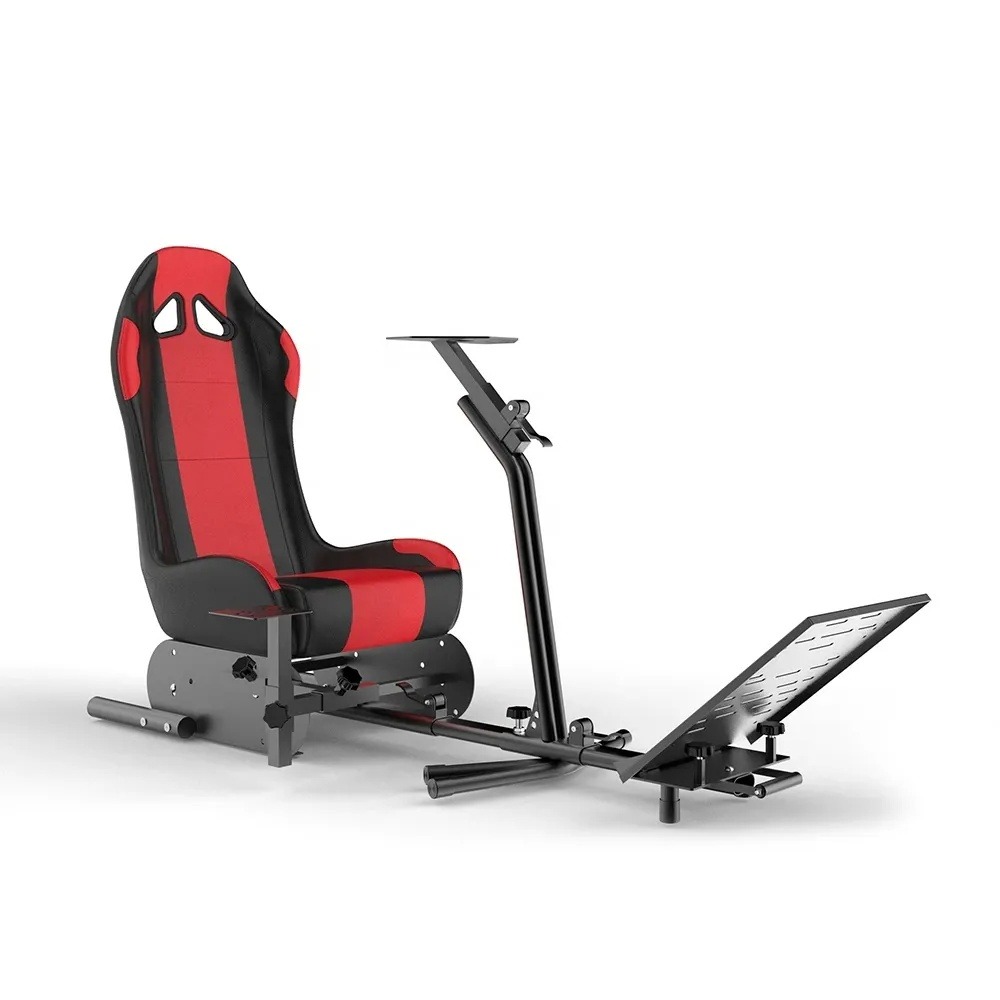 [42644] GAMESEAT GY022 Racing Simulator Cockpit Seat – Black/Red