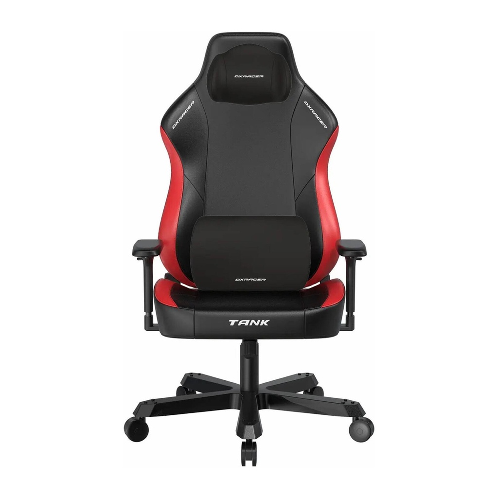 [GC/XXLTM23LTA/NR] DXRacer Tank XXL Series Gaming Chair 4D Adjustable Armrests Magnetic Headrest & Lumbar Support - Black/Red