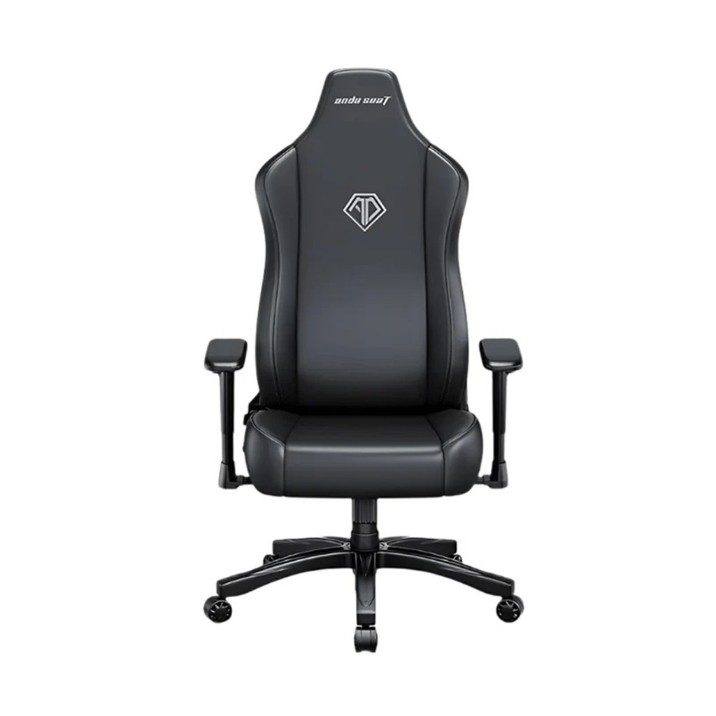 [AD23-L-01-B-PV] AndaSeat Novis large Gaming Chair Durable PVC leather & Linen Upholstery - Black