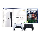 PlayStation 5 Slim Disk Edition E Chassis with FC 26 and an Extra Midnight Black Wireless Controller